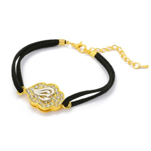 js & sth vintage arabian black rope chain charm bracelets for women punk rhinestone valentine luxury bracelet jewelry, Golden;silver
js & sth vintage arabian black rope chain charm bracelets for women punk rhinestone valentine luxury bracelet jewelry, Golden;silver