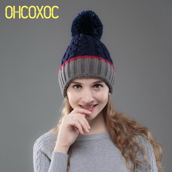beanie/skull caps ohcoxoc women beanies big pom poms ball cap keep warm skullies patchwork striped girl winter hat, Blue;gray
beanie/skull caps ohcoxoc women beanies big pom poms ball cap keep warm skullies patchwork striped girl winter hat, Blue;gray