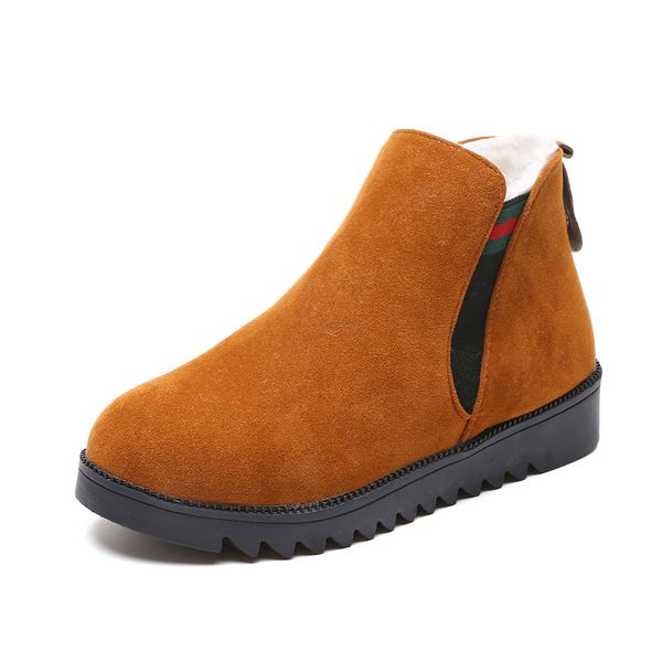 women boots winter shoes plus size square heel round toe platform female warm botas ankle for women snow boots fashion, Black
women boots winter shoes plus size square heel round toe platform female warm botas ankle for women snow boots fashion, Black