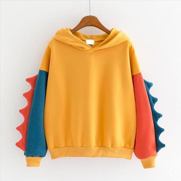 fashion women casual loose long sleeve splice dinosaur hoodies women kawaii sweatshirt patchwork blouse moletom sudadera, Black
fashion women casual loose long sleeve splice dinosaur hoodies women kawaii sweatshirt patchwork blouse moletom sudadera, Black