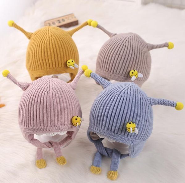 autumn and winter baby hat baby winter knitted hat ear protection antennae woolen hat gd644, Yellow
autumn and winter baby hat baby winter knitted hat ear protection antennae woolen hat gd644, Yellow