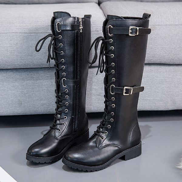 high boots women rubber boots for women black pu leather shoes autumn winter keep warm fashion femmes bottes plush size 35-42
high boots women rubber boots for women black pu leather shoes autumn winter keep warm fashion femmes bottes plush size 35-42