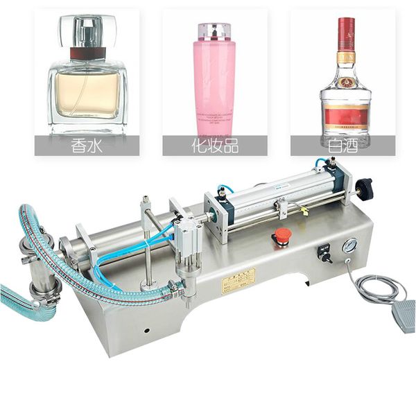 Image of Stainless Steel Filling Machine For Soy Sauce Vinegar Milk Juice Quantitative Liquid Filler 110V 220V