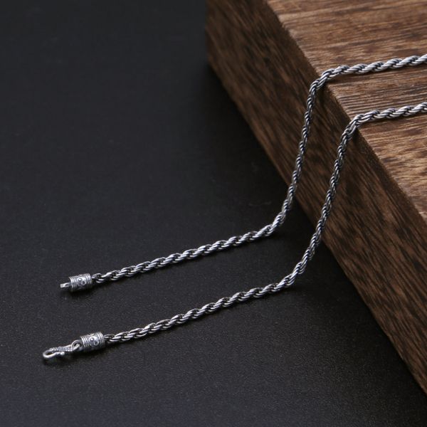 thai silver classic retro weave necklaces for women s925 sterling silver long chain necklaces real silver cross necklace jewery
thai silver classic retro weave necklaces for women s925 sterling silver long chain necklaces real silver cross necklace jewery