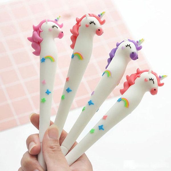 40pcs/lot 0.5mm kawaii cartoon creative pvc unicorn black blue ink gel pen learning supplies children s gift, Blue;orange
40pcs/lot 0.5mm kawaii cartoon creative pvc unicorn black blue ink gel pen learning supplies children s gift, Blue;orange