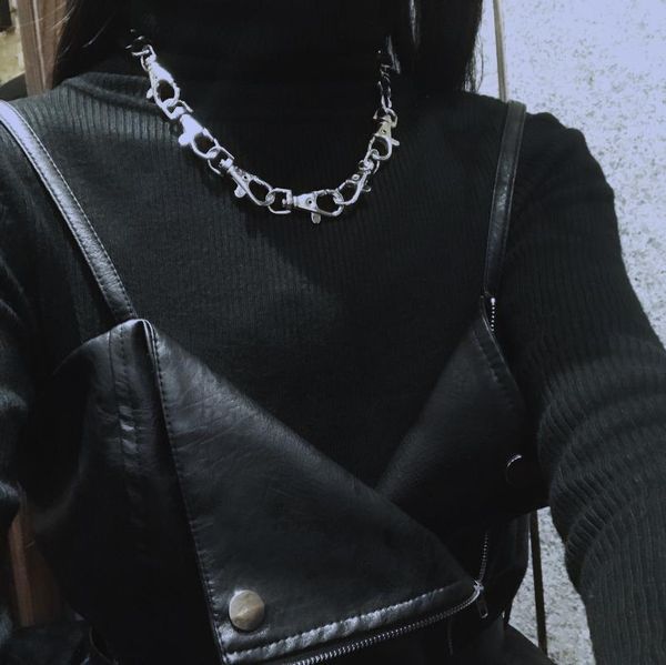 new fashion diy key buckle chokers necklaces harajuku punk women necklace streetwear, Golden;silver
new fashion diy key buckle chokers necklaces harajuku punk women necklace streetwear, Golden;silver