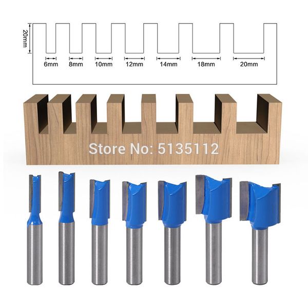 7pcs/set 8mm shank t-slot cutter straight bit double flute milling cutter for wood carbide router bit carpenter woodwork tools
7pcs/set 8mm shank t-slot cutter straight bit double flute milling cutter for wood carbide router bit carpenter woodwork tools