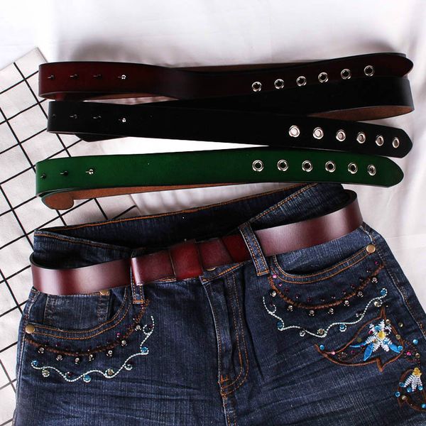 2020 rushed cowskin women solid cinturon mujer cinturon hombre new wild leather belt ladies simple fashion hollow, Black;brown
2020 rushed cowskin women solid cinturon mujer cinturon hombre new wild leather belt ladies simple fashion hollow, Black;brown