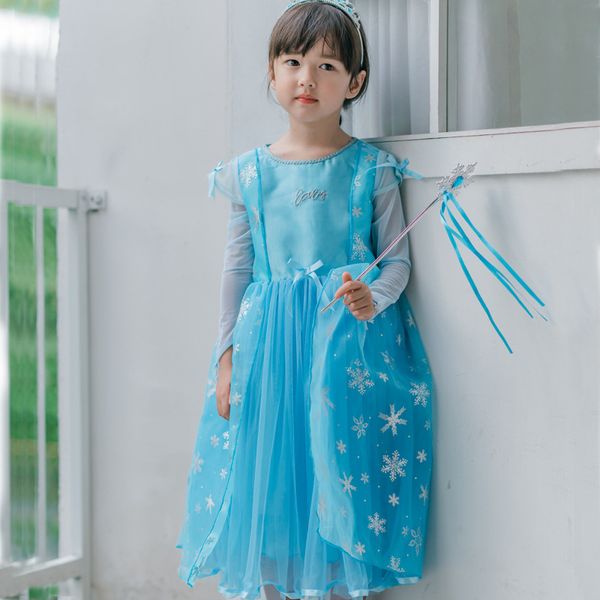 2020 new childrens clothing frozen princess dress autumn childrens halloween dress girls dress one product dropshipping, Blue
2020 new childrens clothing frozen princess dress autumn childrens halloween dress girls dress one product dropshipping, Blue