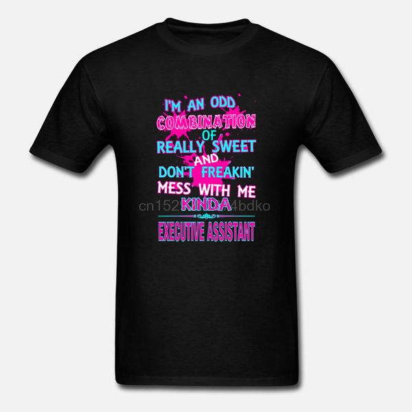 men t shirt i am an odd executive assistant women tshirt