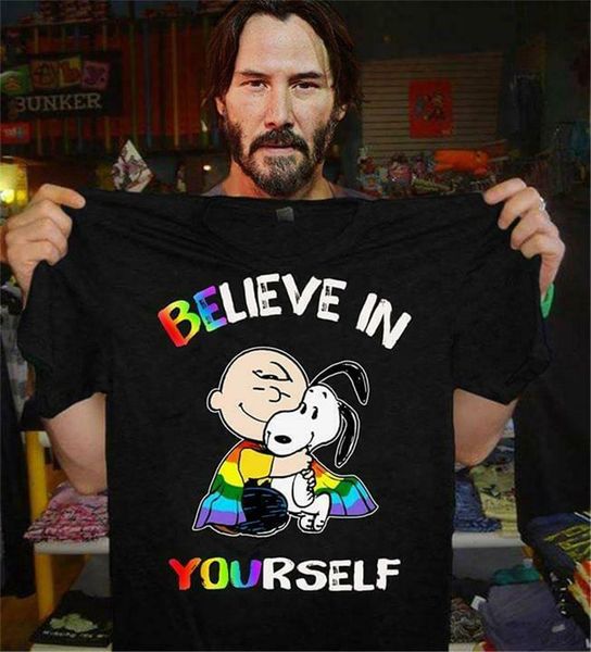 sn00py charlie brown believe in yourself lgbt t shirt black cotton men s-6xl summer o neck tee shirt
sn00py charlie brown believe in yourself lgbt t shirt black cotton men s-6xl summer o neck tee shirt