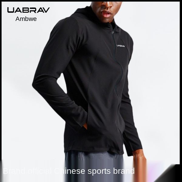 running jackets uabrav spring autumn fitness quick-drying breathable sports suit men's outdoor hooded jacket cross-border exclusive, Black;red
running jackets uabrav spring autumn fitness quick-drying breathable sports suit men's outdoor hooded jacket cross-border exclusive, Black;red