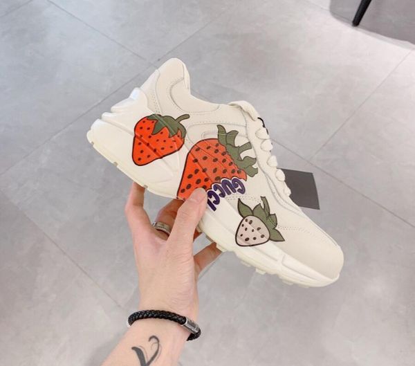 2020 mens rhyton casual shoes dad sneaker paris fashion women shoe platform sports strawberry wave mouth tiger web print, Black
2020 mens rhyton casual shoes dad sneaker paris fashion women shoe platform sports strawberry wave mouth tiger web print, Black