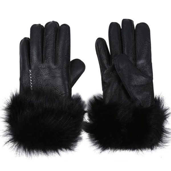 five fingers gloves 2021 fashion women sheepskin glove anti leahter winter warm long wool cuff, Blue;gray
five fingers gloves 2021 fashion women sheepskin glove anti leahter winter warm long wool cuff, Blue;gray