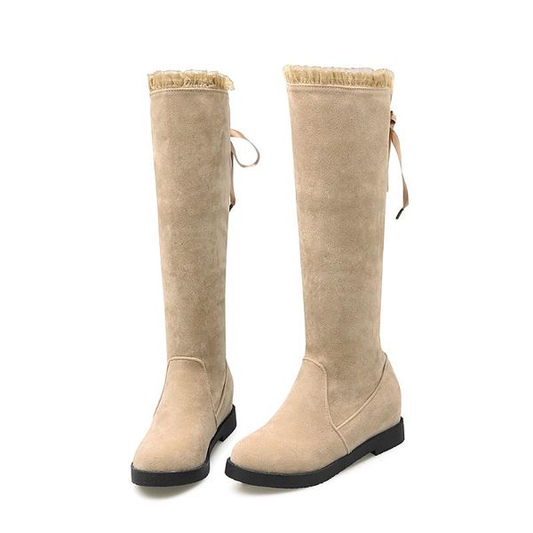 pqecfs big size 34-43 spring & autumn women solid sweet height increasing knee-high riding boots 3 colors, Black
pqecfs big size 34-43 spring & autumn women solid sweet height increasing knee-high riding boots 3 colors, Black