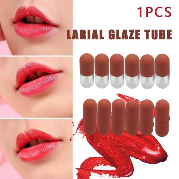 lip gloss 1pc mini tube glaze hand paint heart shaped hair head blowing bottle capacity 4.5ml
lip gloss 1pc mini tube glaze hand paint heart shaped hair head blowing bottle capacity 4.5ml