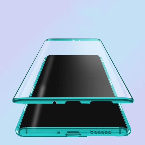360 double-sided tempered glass case for huawei p40 magnetic absorption metal shell glass cover with built-in screen protector
360 double-sided tempered glass case for huawei p40 magnetic absorption metal shell glass cover with built-in screen protector