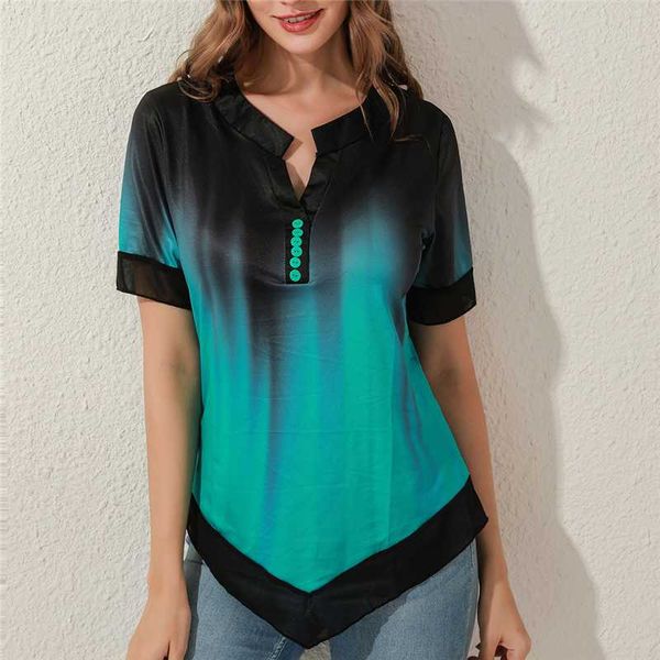 новый тонкий фитнес бегающих tshirts дамы моды кнопка декор короткие sleeeve tshirts женщины повседневная нерегулярные hem tee, Black;blue
новый тонкий фитнес бегающих tshirts дамы моды кнопка декор короткие sleeeve tshirts женщины повседневная нерегулярные hem tee, Black;blue