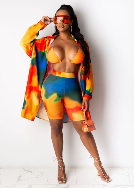 bra tie dye womens 2pcs skinny shorts long sleeve loose cardigan women clothing 2 pieces, White
bra tie dye womens 2pcs skinny shorts long sleeve loose cardigan women clothing 2 pieces, White