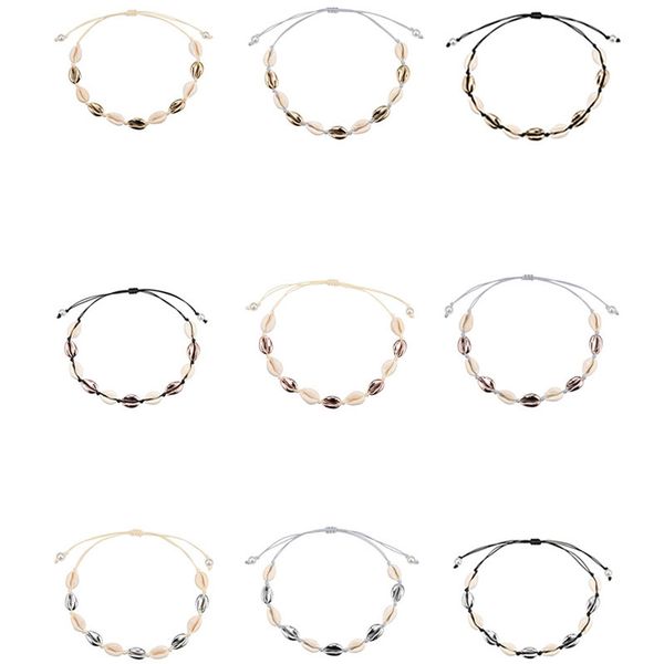 shells neckalce women summer beach conch shell choker black white rope collar chain natural seashell necklaces jewelry, Silver
shells neckalce women summer beach conch shell choker black white rope collar chain natural seashell necklaces jewelry, Silver