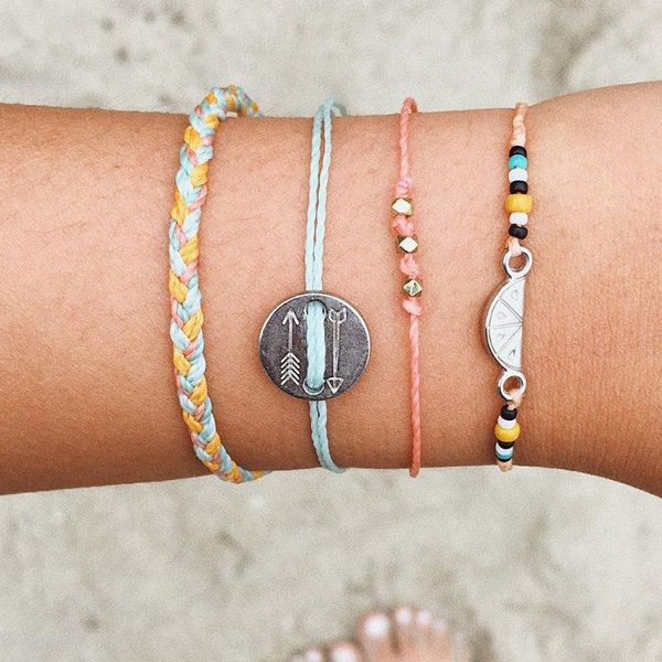 4pcs/set braided rope bracelets sets colorful beads watermelon arrow alloy accessories fashion women bracelet jewelry gifts, Golden;silver
4pcs/set braided rope bracelets sets colorful beads watermelon arrow alloy accessories fashion women bracelet jewelry gifts, Golden;silver