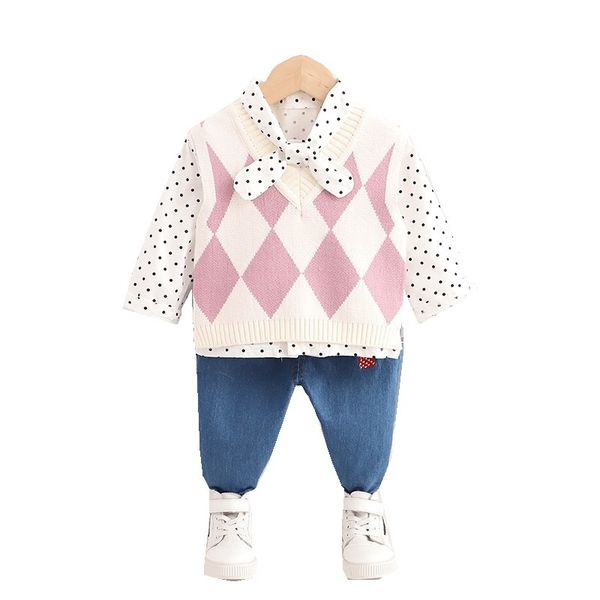 new autumn children fashion clothes baby boy girl cotton vest shirt pants 3pcs/sets spring kids clothing infant casual tracksuit, White
new autumn children fashion clothes baby boy girl cotton vest shirt pants 3pcs/sets spring kids clothing infant casual tracksuit, White