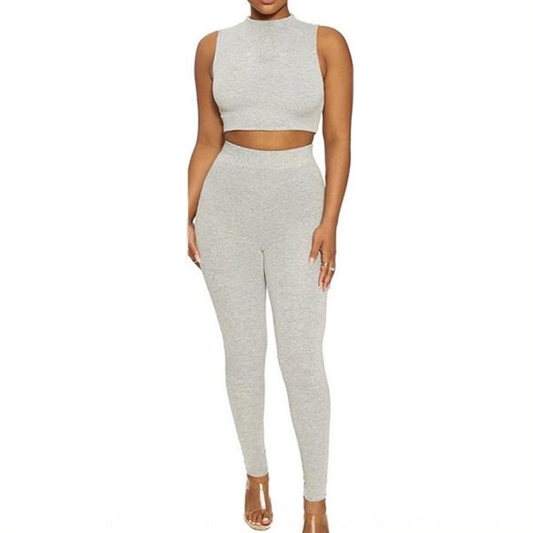 2020 new summer women's fashion casual sleeveless short two-piece suit trousers and 2020 new summer women's fashion casual sleevel, Gray
2020 new summer women's fashion casual sleeveless short two-piece suit trousers and 2020 new summer women's fashion casual sleevel, Gray