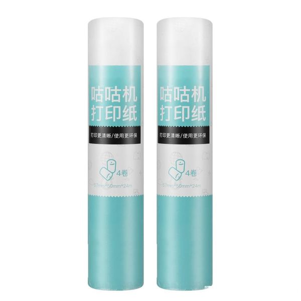 4 rolls x coreless thermal printer paper 57 x 48mm for memobird printer 
4 rolls x coreless thermal printer paper 57 x 48mm for memobird printer