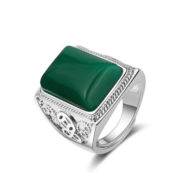 10 pcs silver plated rectangle shape green agate resizable finger ring for elegant women fashion jewelry
10 pcs silver plated rectangle shape green agate resizable finger ring for elegant women fashion jewelry