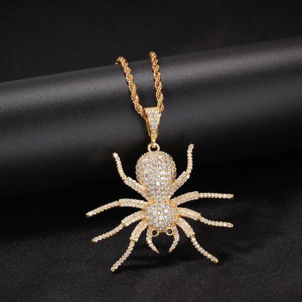 pendant necklaces arrival vintage spider necklace hip hop bling cubic zirconia men women gift fashion jewelry drop, Silver
pendant necklaces arrival vintage spider necklace hip hop bling cubic zirconia men women gift fashion jewelry drop, Silver