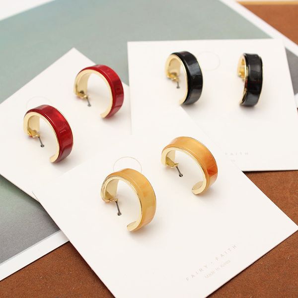 acrylic metal c shape earrings for ladies harbor beauty style simple geometric earrings for girls jewelry gifts, Golden;silver
acrylic metal c shape earrings for ladies harbor beauty style simple geometric earrings for girls jewelry gifts, Golden;silver