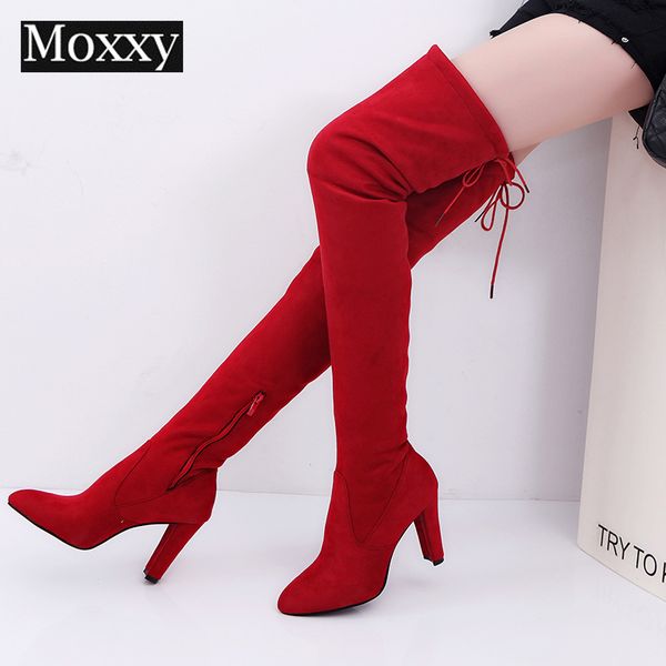2020 new boots over the knee women stretch fashion black gray red boots fluffy high heel winter women shoes plus size
2020 new boots over the knee women stretch fashion black gray red boots fluffy high heel winter women shoes plus size