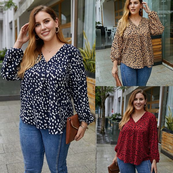 kili plus size women autumn long sleeve printed shirts casual loose v neck women and blouses, White
kili plus size women autumn long sleeve printed shirts casual loose v neck women and blouses, White