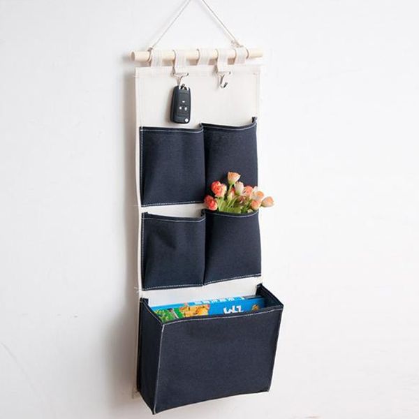 canvas wall hanging storage bag pockets wall door pouch toys sundries organizer for bedroom bathroom home office container
canvas wall hanging storage bag pockets wall door pouch toys sundries organizer for bedroom bathroom home office container