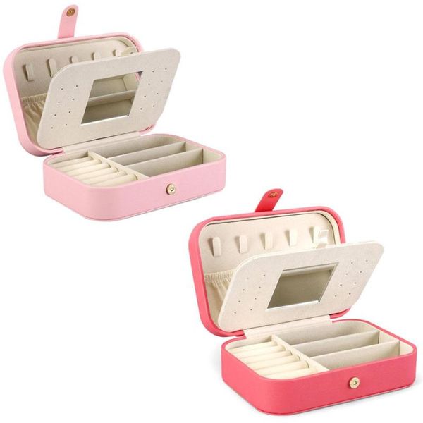 cosmetic bags & cases pu leather jewelry box accessories storage ring display rack lady case portable organizer for necklace organization
cosmetic bags & cases pu leather jewelry box accessories storage ring display rack lady case portable organizer for necklace organization