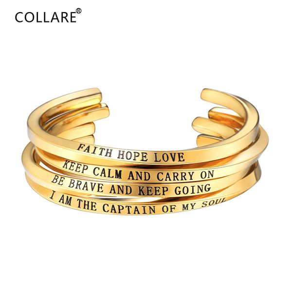 collare initial bangles for women stainless steel open cuff bracelets rose gold/black/gold color inspirational men jewelry h043
collare initial bangles for women stainless steel open cuff bracelets rose gold/black/gold color inspirational men jewelry h043