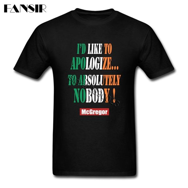 xs-3xl conor mcgregor latest designed t shirts men's 100% cotton short sleeve men t-shirt team clothes
xs-3xl conor mcgregor latest designed t shirts men's 100% cotton short sleeve men t-shirt team clothes