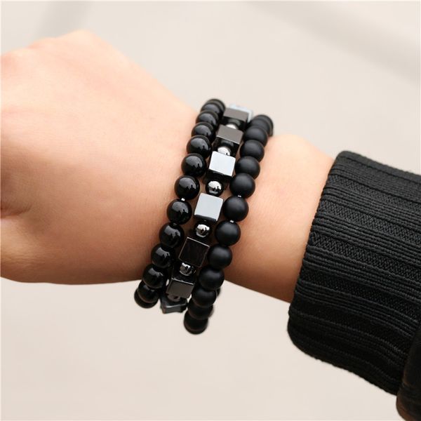 3pcs/sets hematite men bracelet sets trendy handmade classic strand matte stone beaded bracelet sets jewelry gift pulsera hombre, Golden;silver
3pcs/sets hematite men bracelet sets trendy handmade classic strand matte stone beaded bracelet sets jewelry gift pulsera hombre, Golden;silver