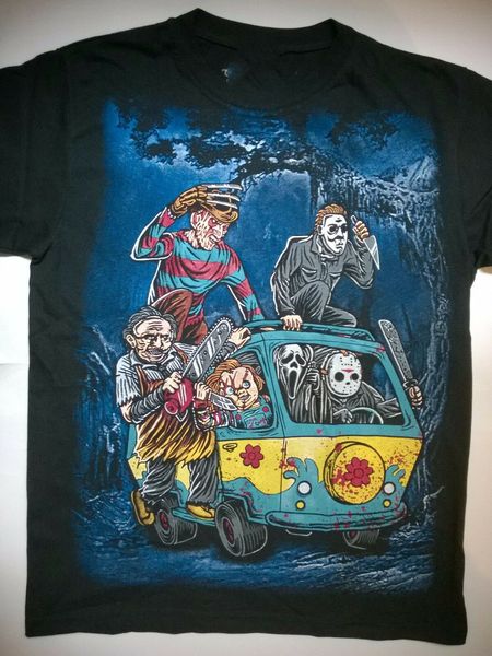freddy krueger,michael myers,jason,chucky,leatherface,scream t-shirt halloween men women fashion tshirt ing
freddy krueger,michael myers,jason,chucky,leatherface,scream t-shirt halloween men women fashion tshirt ing