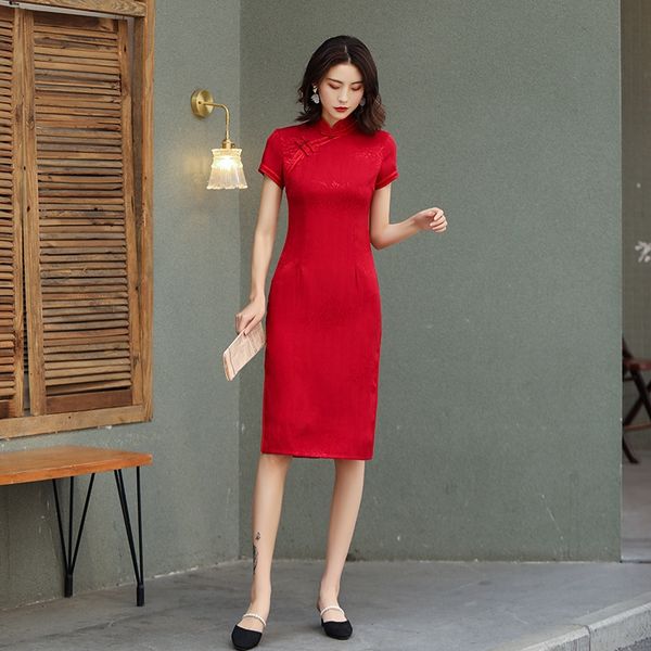 spring 2020 new short-sleeved mid-length double-layer ethnic improved dress spring 2020 cheongsam new short-sleeved mid-length double-layer, Black;gray
spring 2020 new short-sleeved mid-length double-layer ethnic improved dress spring 2020 cheongsam new short-sleeved mid-length double-layer, Black;gray
