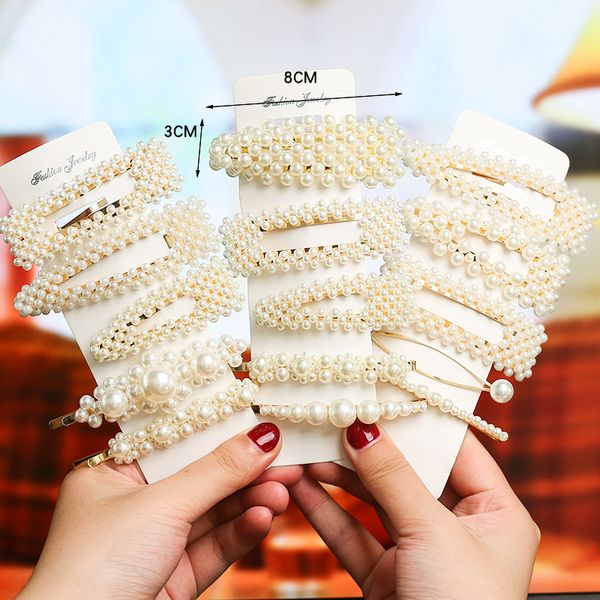 hair accessories 1 set fashion elegant pearls hairpins women girls clips pin barrettes ornament hairclip headwear headdress, Slivery;white
hair accessories 1 set fashion elegant pearls hairpins women girls clips pin barrettes ornament hairclip headwear headdress, Slivery;white