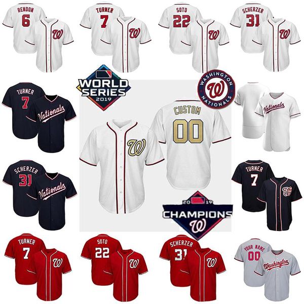 2019 20 nationals champions jersey juan soto trea turner max scherzer stephen strasburg ryan zimmerman s-6xl baseball jerseys, Blue;black 
2019 20 nationals champions jersey juan soto trea turner max scherzer stephen strasburg ryan zimmerman s-6xl baseball jerseys, Blue;black