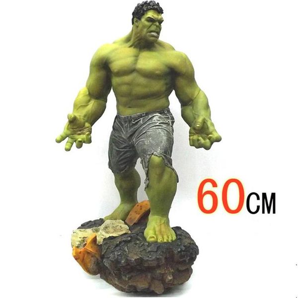 the avengers 3 hulk the super size 1/4 scale 60cm green giant pvc action figure statue collection model toy children gift
the avengers 3 hulk the super size 1/4 scale 60cm green giant pvc action figure statue collection model toy children gift