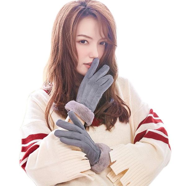 fashion women gloves winter thermal warm full finger touching screen mittens velvet gloves -mx8, Blue;gray
fashion women gloves winter thermal warm full finger touching screen mittens velvet gloves -mx8, Blue;gray