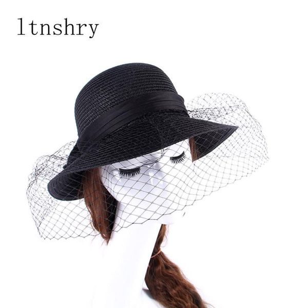 2020 new women's summer sun hat wide large brim big bow hat beach hats anti-uv lace net yarn wedding for women straw, Blue;gray
2020 new women's summer sun hat wide large brim big bow hat beach hats anti-uv lace net yarn wedding for women straw, Blue;gray