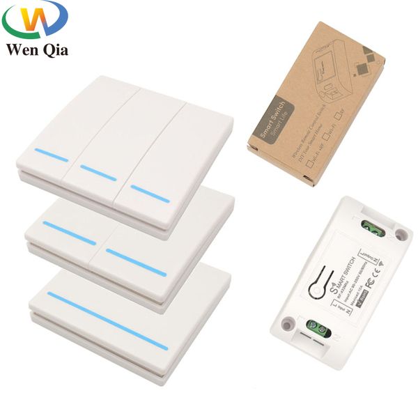 smart home control lighting switch 433mhz universal ac 110v 220v rf receiver push button wall-panel switch,for ceiling bedroom kitchen lamp
smart home control lighting switch 433mhz universal ac 110v 220v rf receiver push button wall-panel switch,for ceiling bedroom kitchen lamp