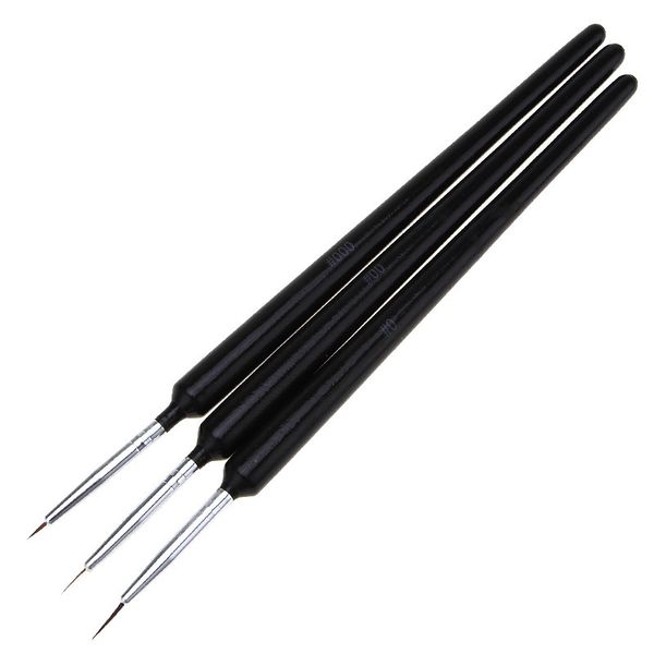 nail brushes 3 pcs/set line brush black thin fine painting drawing gel manicure, Yellow
nail brushes 3 pcs/set line brush black thin fine painting drawing gel manicure, Yellow