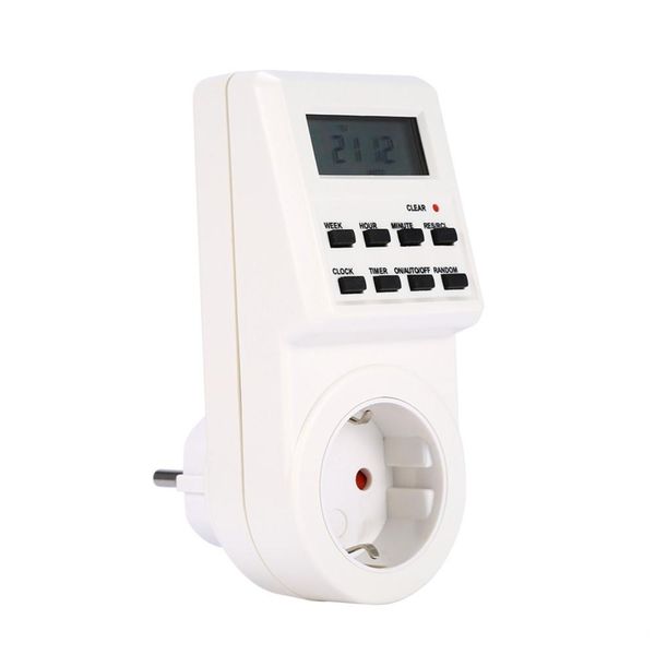 hours 7days/week eu/us/uk/ac plug programmable timer switch socket digital lcd electronic plug-in smart home
hours 7days/week eu/us/uk/ac plug programmable timer switch socket digital lcd electronic plug-in smart home