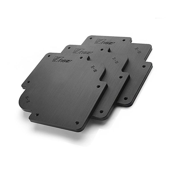 3pcs r round corner jig template bakelite plate + 1pc bit with bearing for woodworking tools engraving machine
3pcs r round corner jig template bakelite plate + 1pc bit with bearing for woodworking tools engraving machine