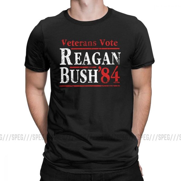 veterans vote reagan bush 84 election t shirt men campaign republican conservative gop clothes tees 100% cotton o neck t-shirt
veterans vote reagan bush 84 election t shirt men campaign republican conservative gop clothes tees 100% cotton o neck t-shirt